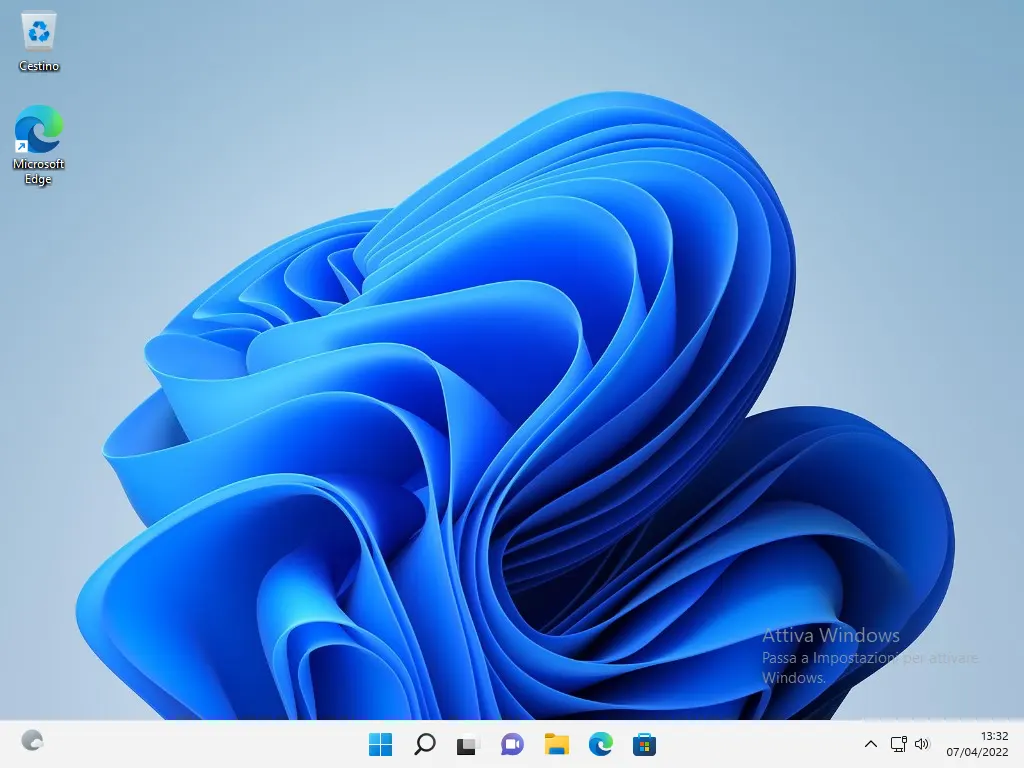 Attiva Windows - Passa a Impostazioni per attivare Windows